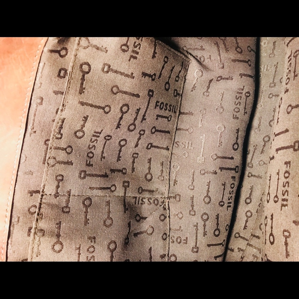 Fossil long live  vintage 1954 tote bag - Picture 4 of 8